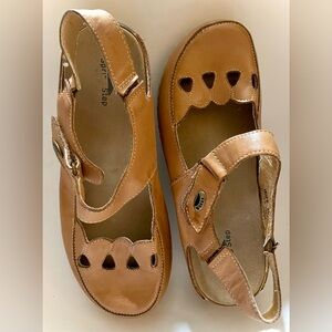 Spring Step Lightweight Brown Shoes